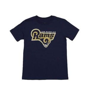 NFL Los Angeles RAMS Short Sleeves Logo Tee